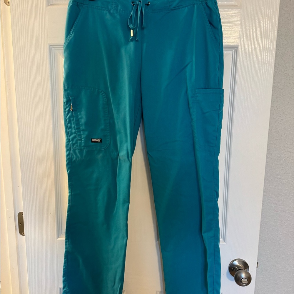 Grey's Anatomy Women's Teal Scrub Pants